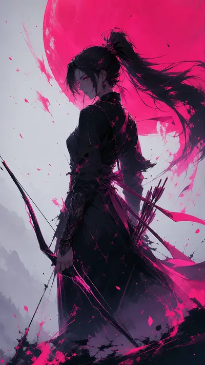 Neon Huntress